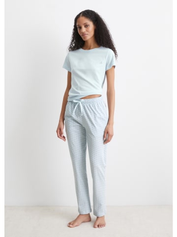 Marc O´Polo Bodywear Pyjama-Hose in Hellblau