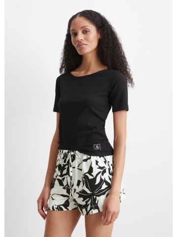 Marc O´Polo Bodywear Pyjama-Oberteil in Schwarz