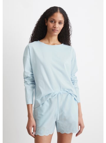 Marc O´Polo Bodywear Pyjama-Oberteil in Hellblau