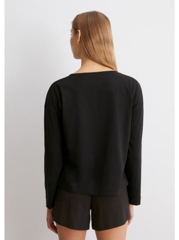 Marc O´Polo Bodywear Pyjama-Oberteil in Schwarz