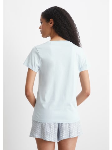 Marc O´Polo Bodywear Pyjama-Oberteil in Hellblau