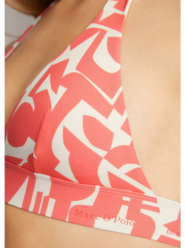 Marc O´Polo Bikini-Oberteil in Pink/ Creme