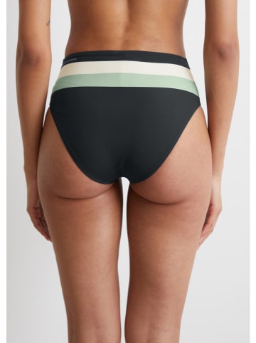Marc O´Polo Figi bikini w kolorze antracytowo-zielono-kremowym