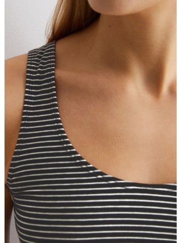 Marc O´Polo Bodywear Hemdchen in Weiß/ Anthrazit