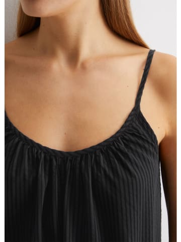 Marc O´Polo Bodywear Nachthemd in Schwarz/ Anthrazit