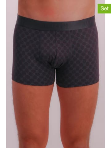 Joop! Bodywear 3er-Set: Boxershorts in Dunkeblau/ Anthrazit/ Grau