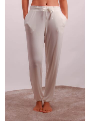 Joop! Bodywear Pyjama-Hose in Weiß