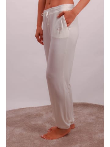 Joop! Bodywear Pyjama-Hose in Weiß