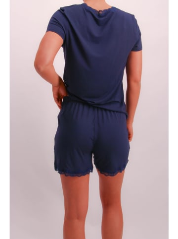 Joop! Bodywear Pyjama in Dunkelblau