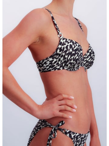 Joop! Bodywear Biustonosz bikini w kolorze czarno-kremowym