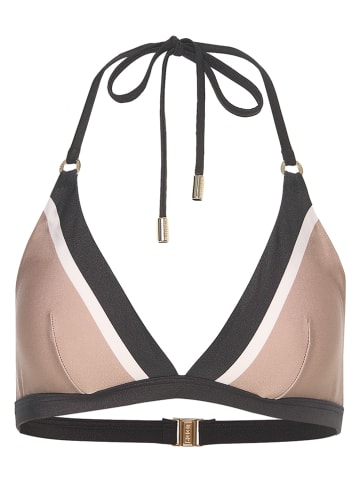 Joop! Bodywear Biustonosz bikini w kolorze beżowo-biało-czarnym