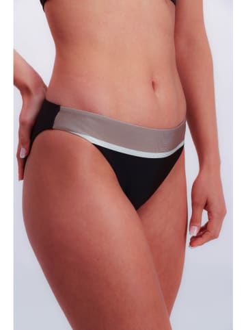 Joop! Bodywear Bikini-Hose in Beige/ Weiß/ Schwarz