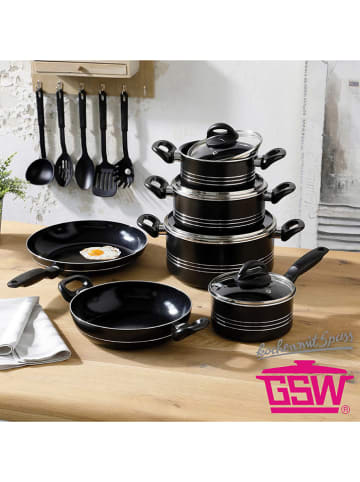 GSW 15tlg. Kochgeschirr-Set ''Milano'' in Grau