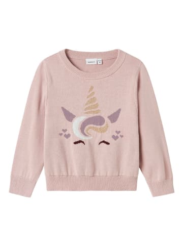 name it Sweter w kolorze jasnoróżowym