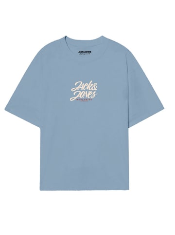 JACK & JONES Junior Shirt in Hellblau