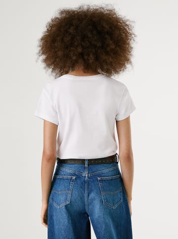 Pepe Jeans Koszulka "Ava" w kolorze białym