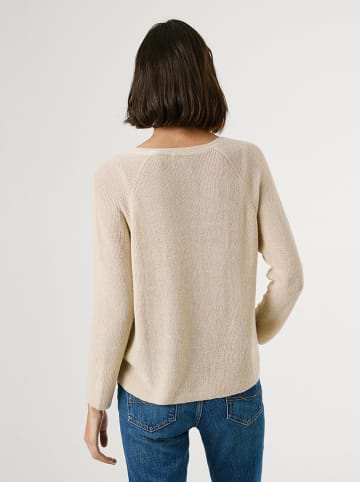 Pepe Jeans Sweter "Coco" w kolorze beżowym
