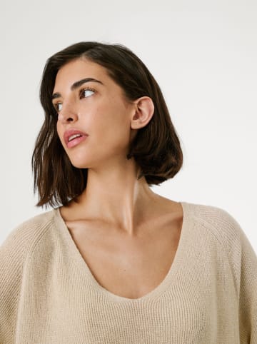 Pepe Jeans Sweter "Coco" w kolorze beżowym