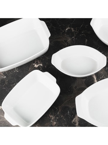 Masterpro Ofenform in Weiß - (B)25 x (H)8 x (T)28 cm