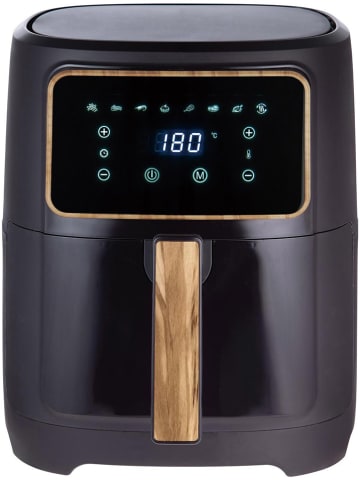 Masterpro Frytkownica beztłuszczowa w kolorze czarnym - 6,9 l