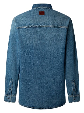 Pepe Jeans Koszula dżinsowa w kolorze niebieskim