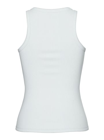 Pieces Top "May" in Weiß