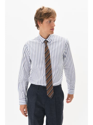 Matinique Hemd in Gelb/ Weiß/ Blau