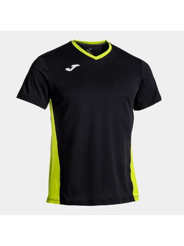 Joma Funktionsshirt in Schwarz/ Limette