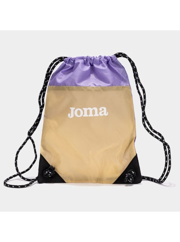Joma Sportbeutel in Beige/ Lila
