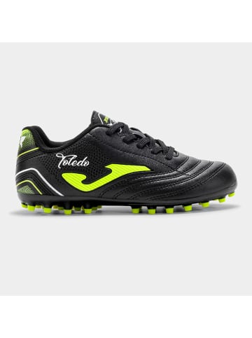 Joma Multinocken-Fußballschuhe "Toledo" in Schwarz/ Limette