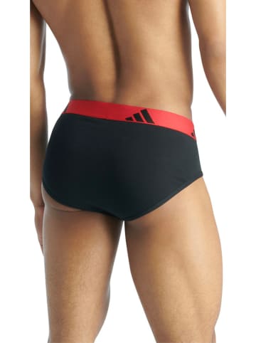 adidas 3er-Set: Slips in Dunkelblau/ Schwarz