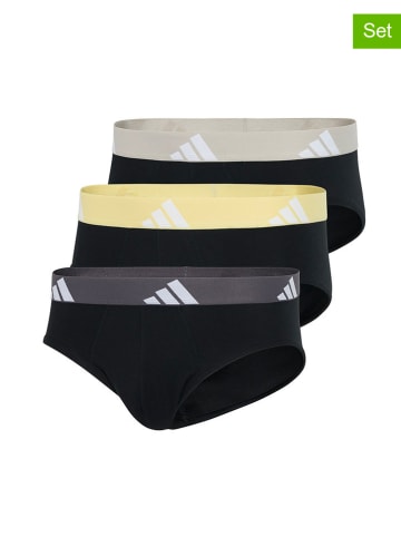 adidas 3-delige set: slips zwart