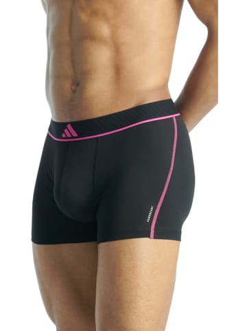 adidas 3-delige set: boxershorts antraciet/zwart