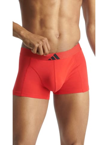 adidas 2er-Set: Boxershorts in Schwarz/ Rot