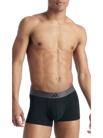 adidas 2-delige set: boxershorts zwart