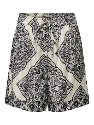 ONLY Shorts in Beige/ Schwarz