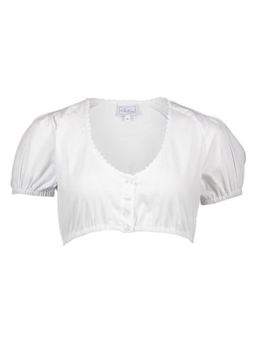 Turi Landhaus Dirndlbluse in Weiß