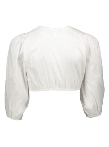 Turi Landhaus Dirndlblouse wit