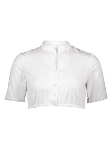 Turi Landhaus Dirndlbluse in Weiß