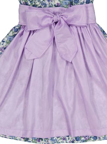 Turi Landhaus Dirndl in Blau/ Weiß/ Flieder