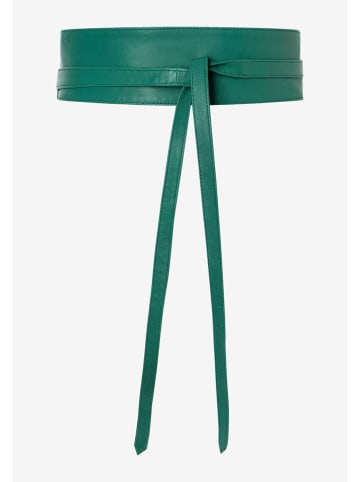 Mars & More Leren tailleriem groen