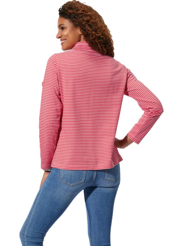 WITT WEIDEN Sweatshirt in Rot/ Weiß