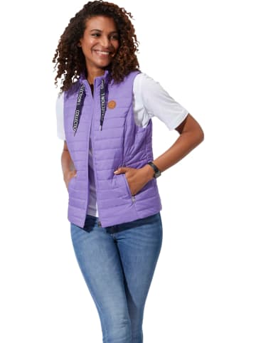 WITT WEIDEN Doorgestikte bodywarmer paars