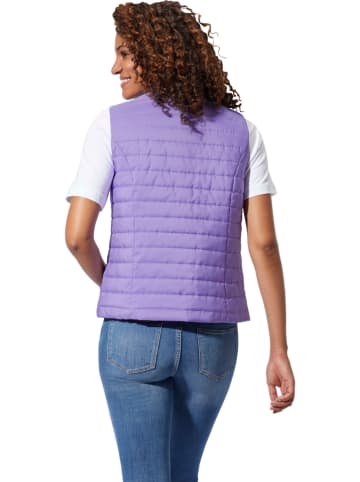 WITT WEIDEN Doorgestikte bodywarmer paars