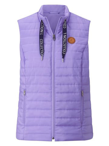 WITT WEIDEN Doorgestikte bodywarmer paars