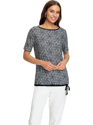 WITT WEIDEN Blouse zwart/wit