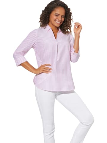 WITT WEIDEN Blouse wit/lichtroze