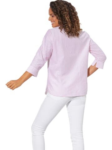 WITT WEIDEN Blouse wit/lichtroze