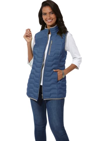 WITT WEIDEN Doorgestikte bodywarmer blauw