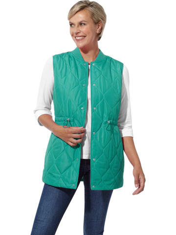 WITT WEIDEN Doorgestikte bodywarmer turquoise